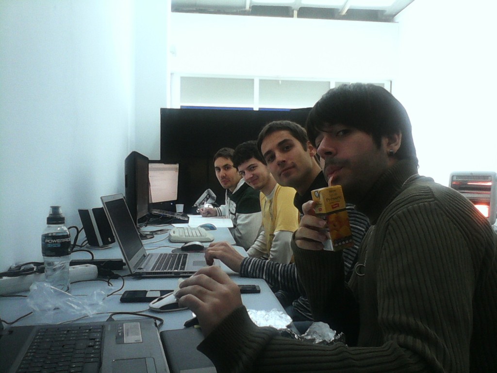 OXIAB team at full-time